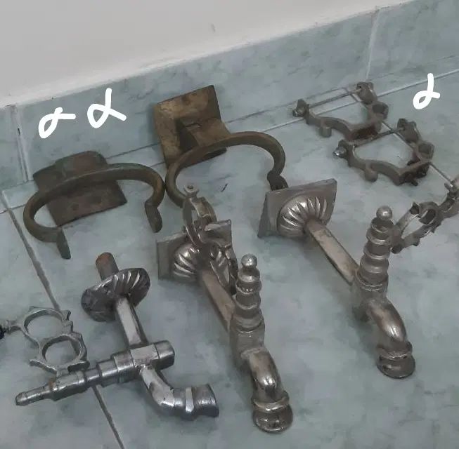 تنوره و دسته سماور ذغالی پارچ سینی ورشو چراغ نفتی|کلکسیون و سرگرمی|تهران, شهران جنوبی|دیوار