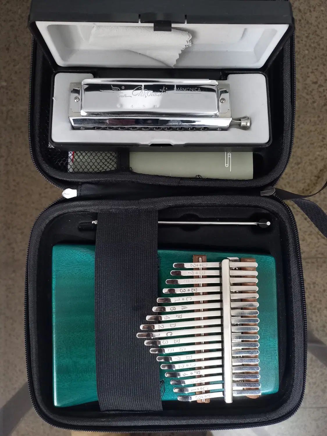 سازدهنی و کالیمبا|سازهای بادی|همدان, |دیوار