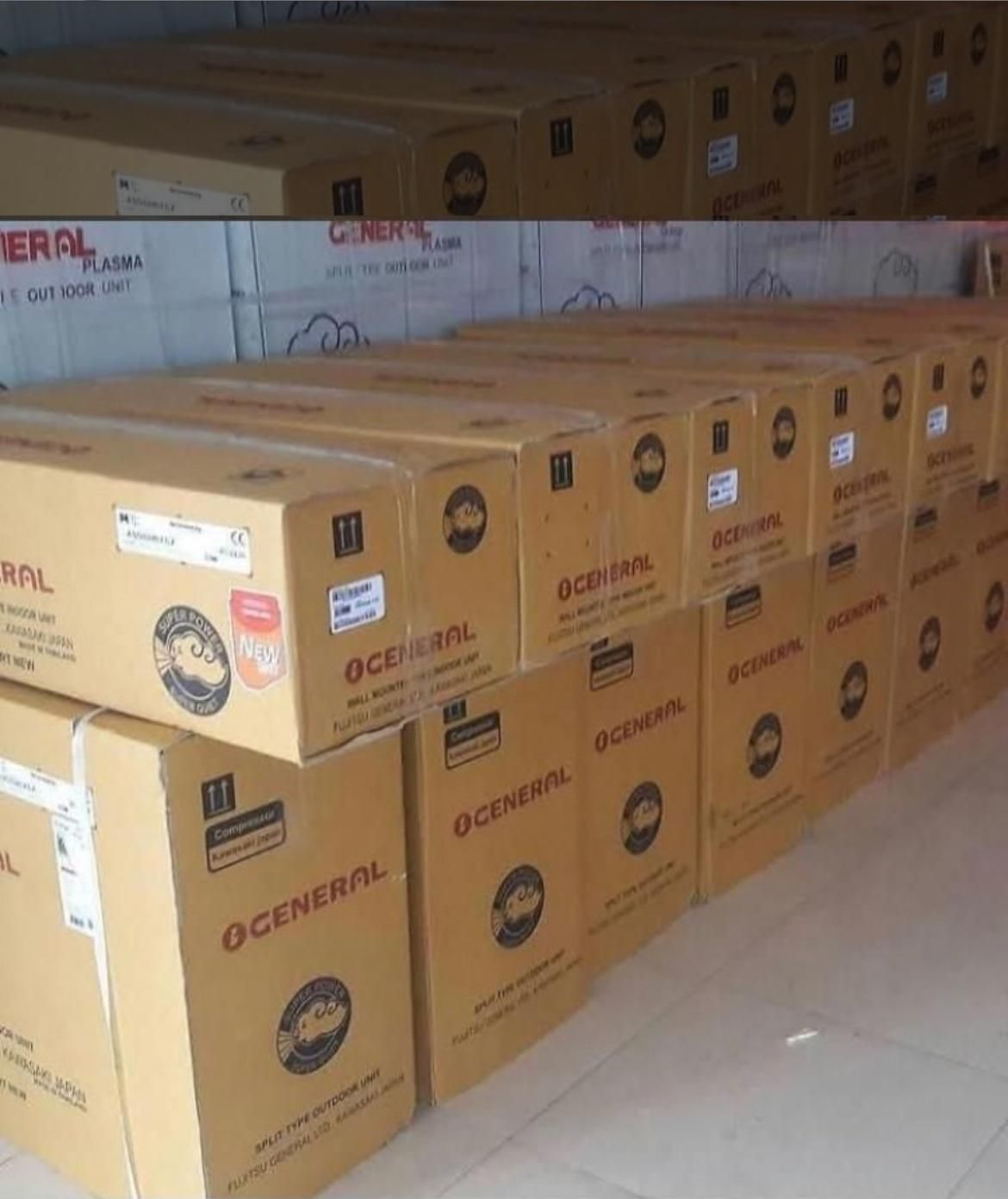 کولر گازی ۲۴ هزار گری و اوجنرال|کولر گازی و فن‌کوئل|تهران, ایران|دیوار