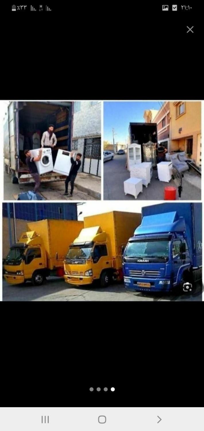 اسباب کشی ۲۴ساعته بانیروهای کاربلد باماشین بامجوز|خدمات حمل و نقل|سمنان, |دیوار