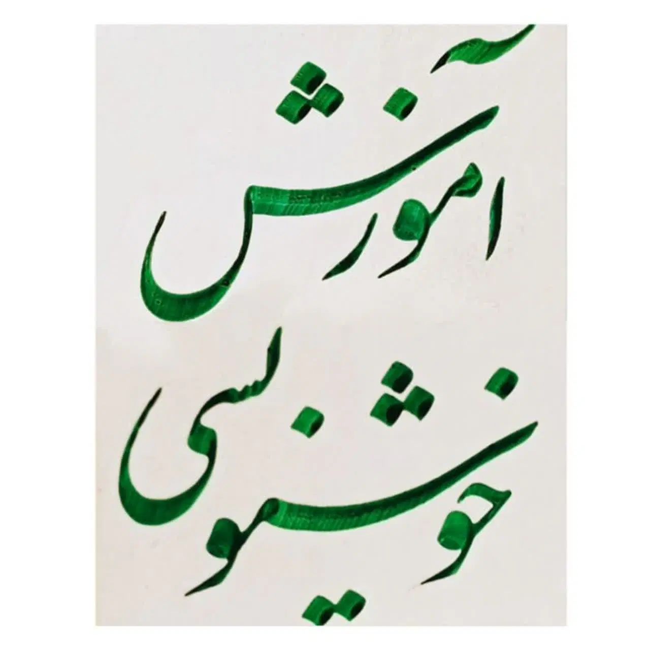 آموزش خوشنویسی/ خط تحریری با خودکار/ خط با قلم نی|خدمات آموزشی|مشهد, امیر|دیوار