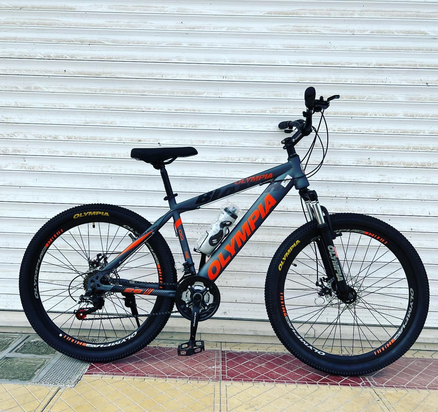 دوچرخه المپیا بیانچی سایز 26|دوچرخه، اسکیت، اسکوتر|رباطکریم, رباطکریم|دیوار