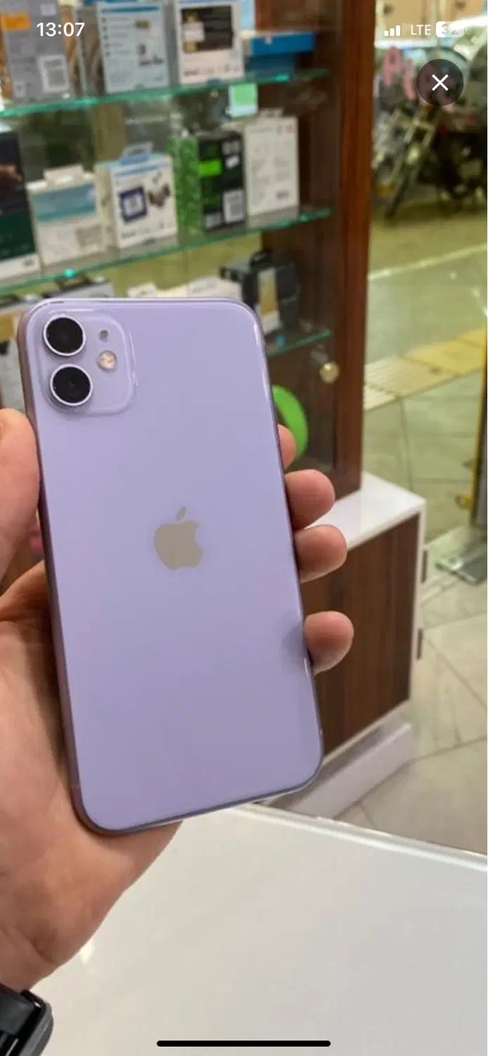 اپل iPhone 11 با حافظهٔ ۱۲۸ گیگابایت|موبایل|مشهد, عبادی|دیوار