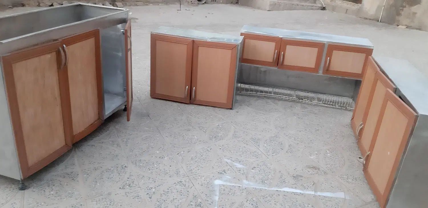 فروش کابینت فلزی با درب mdf|مصالح و تجهیزات ساختمان|دره شهر, |دیوار
