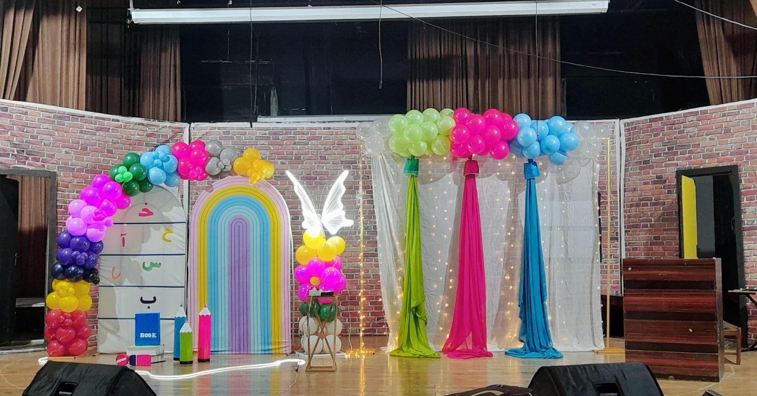 بادکنک آرایی،گل آرایی جایگاه عروس و حنای عروس|خدمات پذیرایی، مراسم|شوش, |دیوار