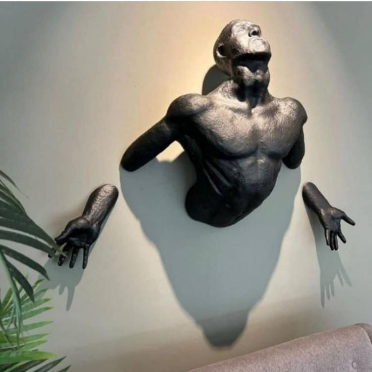 دیوارکوب نیم تنه رهایی|مجسمه، تندیس، ماکت|تهران, تهرانسر شرقی|دیوار