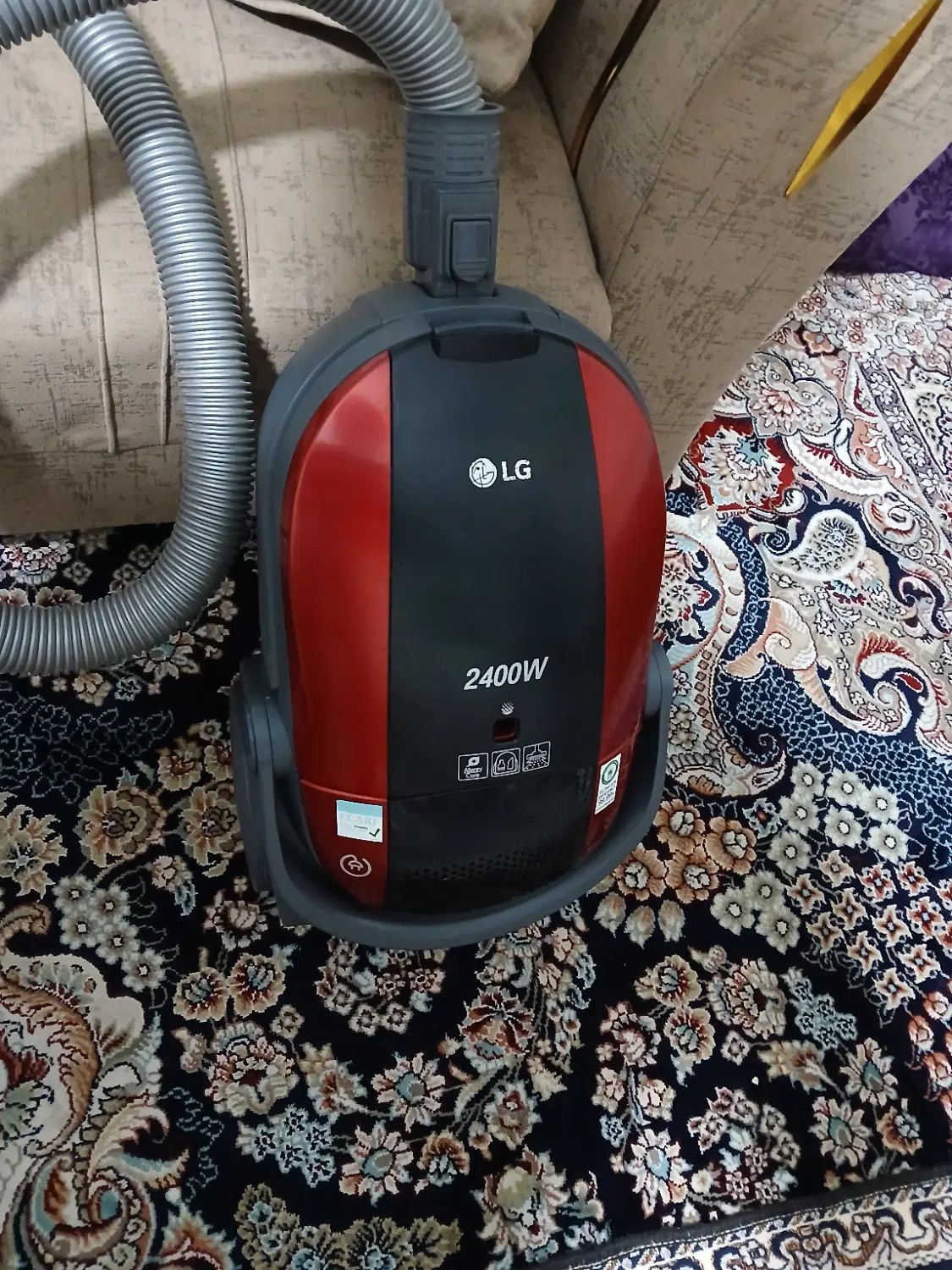 جاروبرقی الجی 2400v کره ای|جاروبرقی، جارو شارژی، بخارشو|مشهد, اروند|دیوار