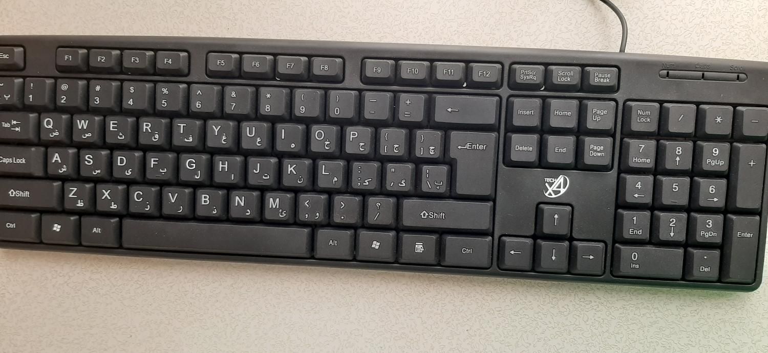 کیبورد نو|قطعات و لوازم جانبی رایانه|پرند, فاز ۵|دیوار