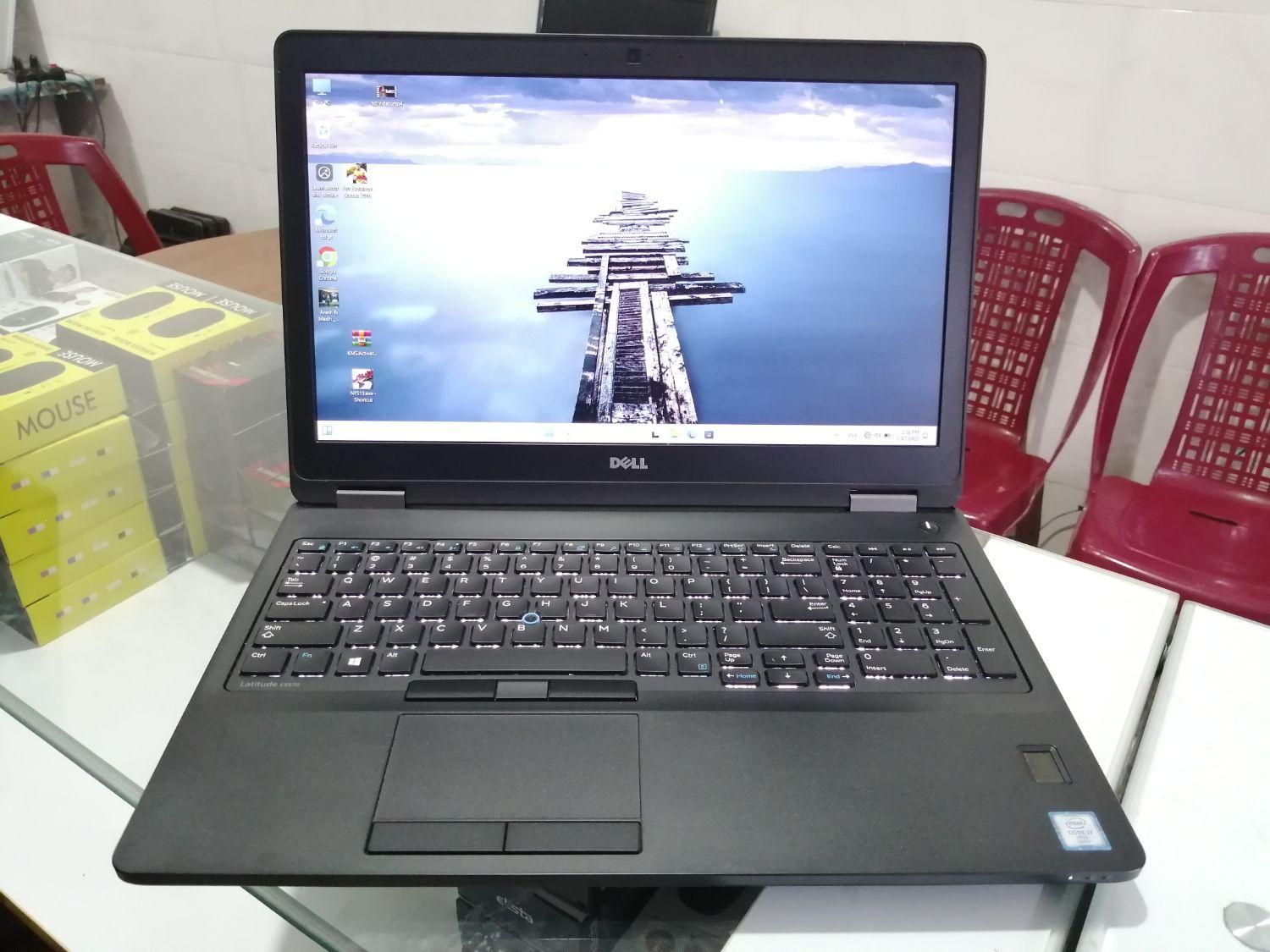 لپتاپ مهندسی وگرافیکدار dell core i7 رم16 وssd 512|رایانه همراه|سراوان, |دیوار