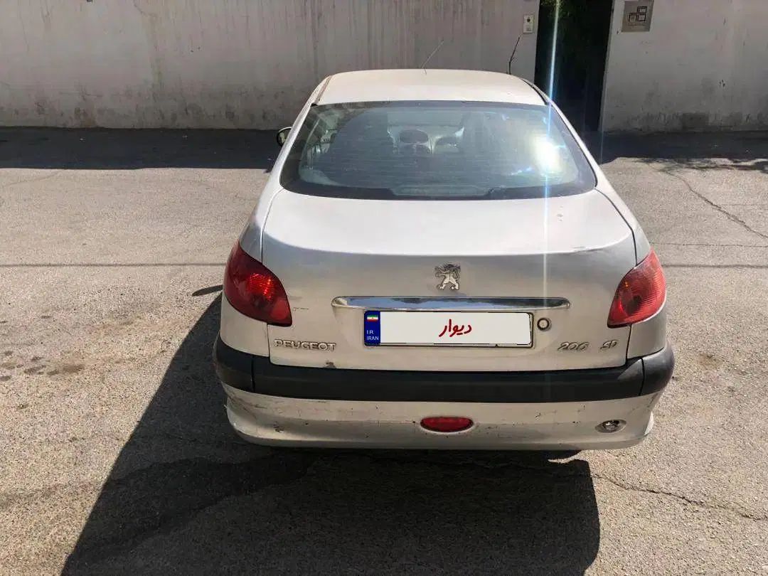 خودرو پژو 206 SD  مدل v9|خودرو سواری و وانت|تهران, ونک|دیوار