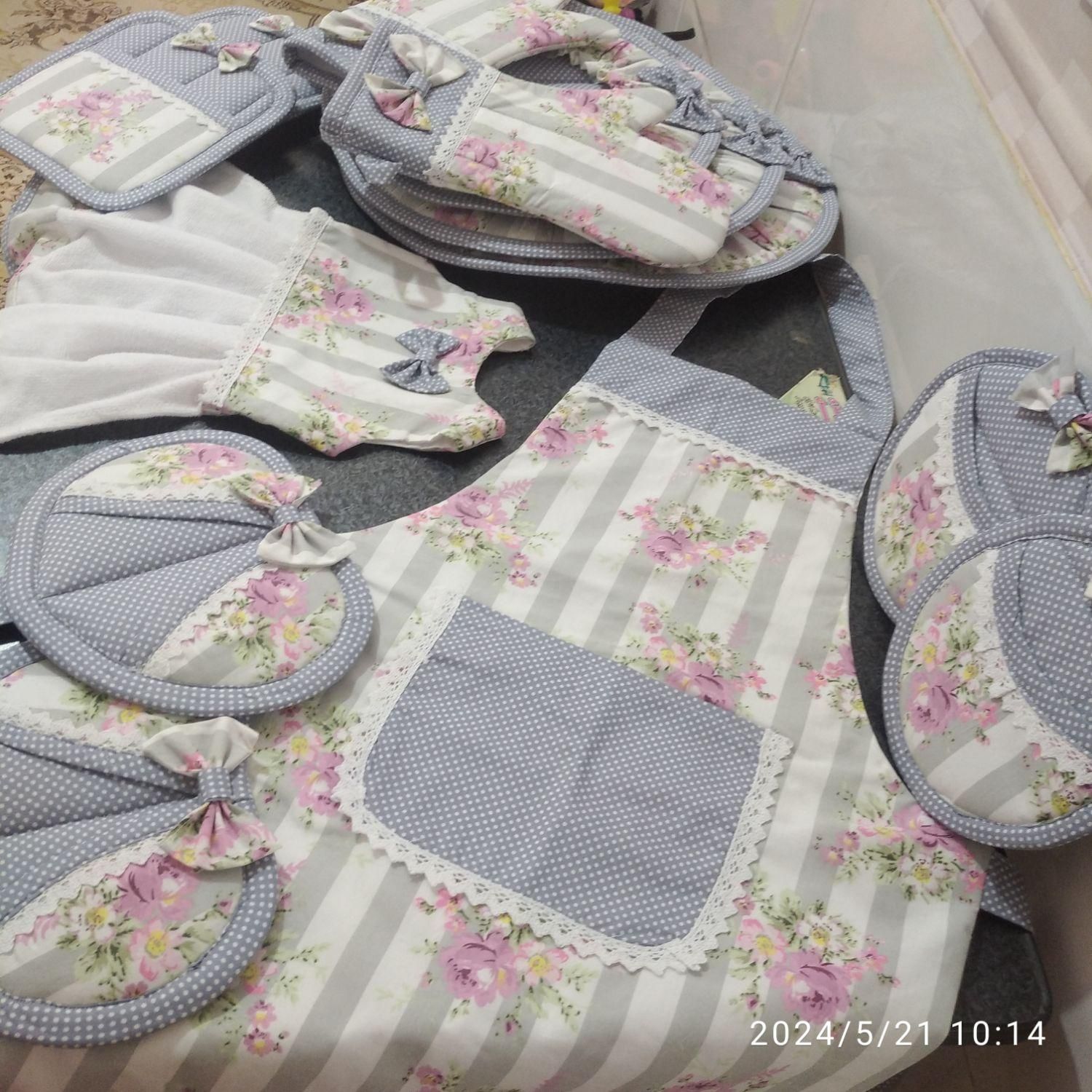 ست پارچه ای|سفره، حوله، دستمال آشپزخانه|شیراز, شهرک والفجر|دیوار