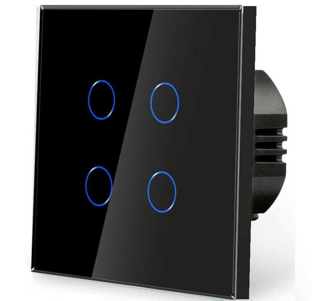 کلید لمسی هوشمند،کنترل روشنایی از راه دوربا موبایل|سایر لوازم برقی|اهواز, گلستان|دیوار