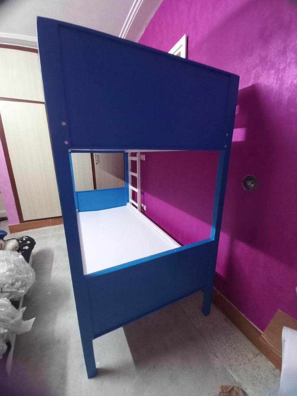 تختخواب ۲ طبقه|تخت و سرویس خواب|گنبد کاووس, |دیوار