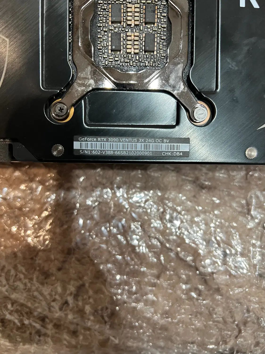 Rtx 3090 ventus msi 3x 24g oc Bv|قطعات و لوازم جانبی رایانه|تهران, گرگان|دیوار