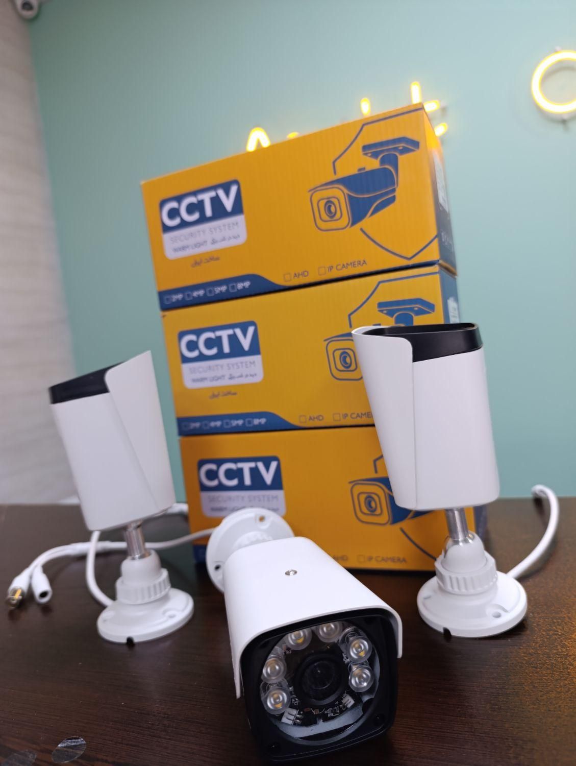 دوربین پک ۴تایی خشکبیجار|دوربین مداربسته|لاهیجان, شیشه گران|دیوار