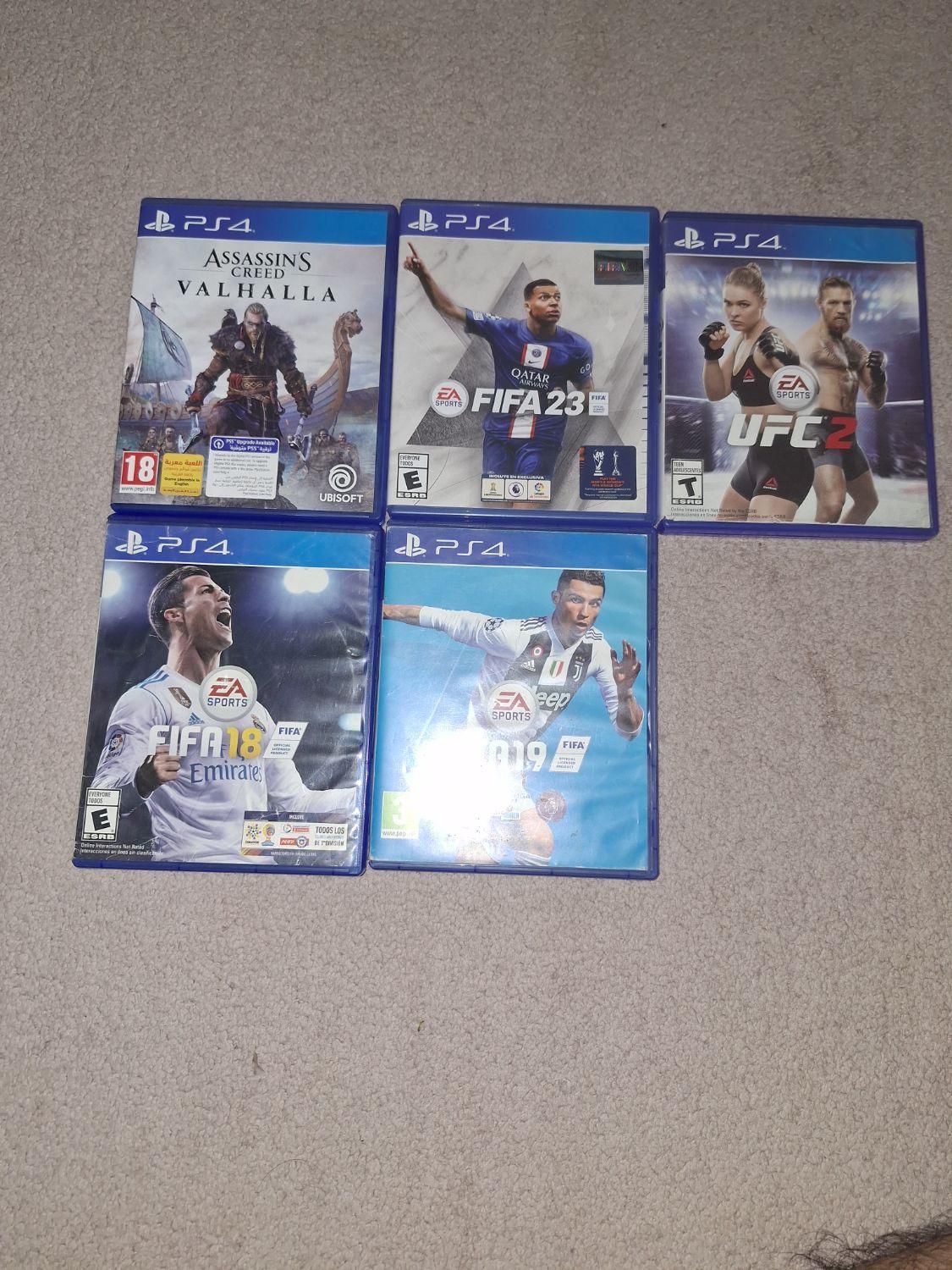 چند عدد بازی کنسول ps4|کنسول، بازی ویدئویی و آنلاین|تهران, صفا|دیوار