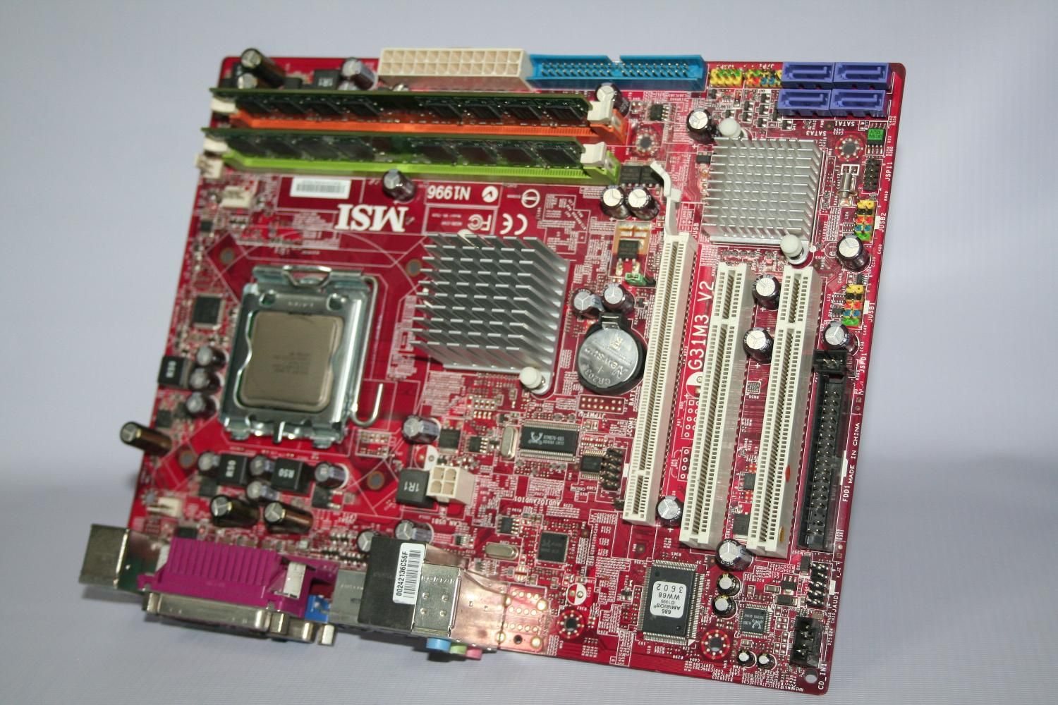 باندل Msi g31m3 v2 چهار هسته ای|قطعات و لوازم جانبی رایانه|شهرکرد, |دیوار