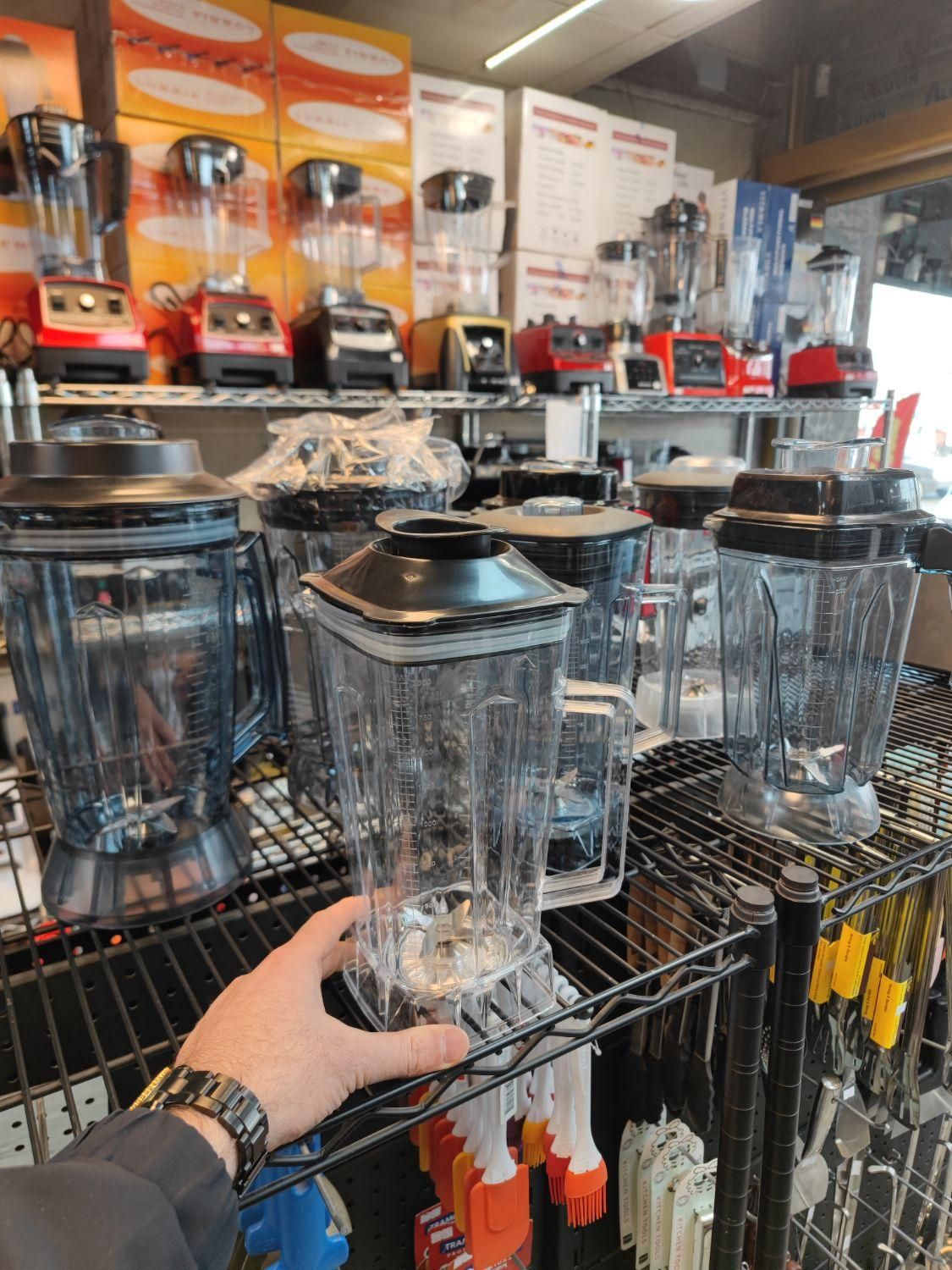 پارچ یدکی مخلوط کن بلندر میکسر|ظروف نگهدارنده، پلاستیکی، یکبارمصرف|اندیشه, شهرک کوثر|دیوار