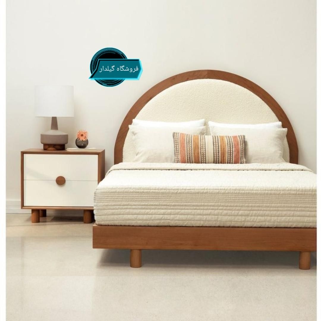 تخت دونفره circle|تخت و سرویس خواب|رشت, ولکس|دیوار