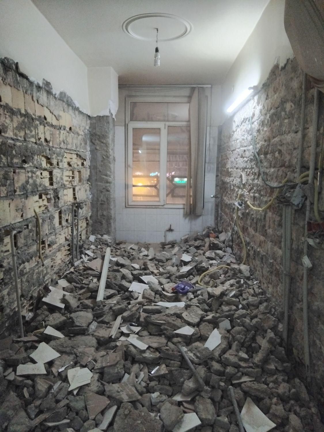 تخریب ساختمان،تخریب کلی و جزئی حمل نخاله|خدمات پیشه و مهارت|اسلام‌شهر, شهرک قائمیه|دیوار