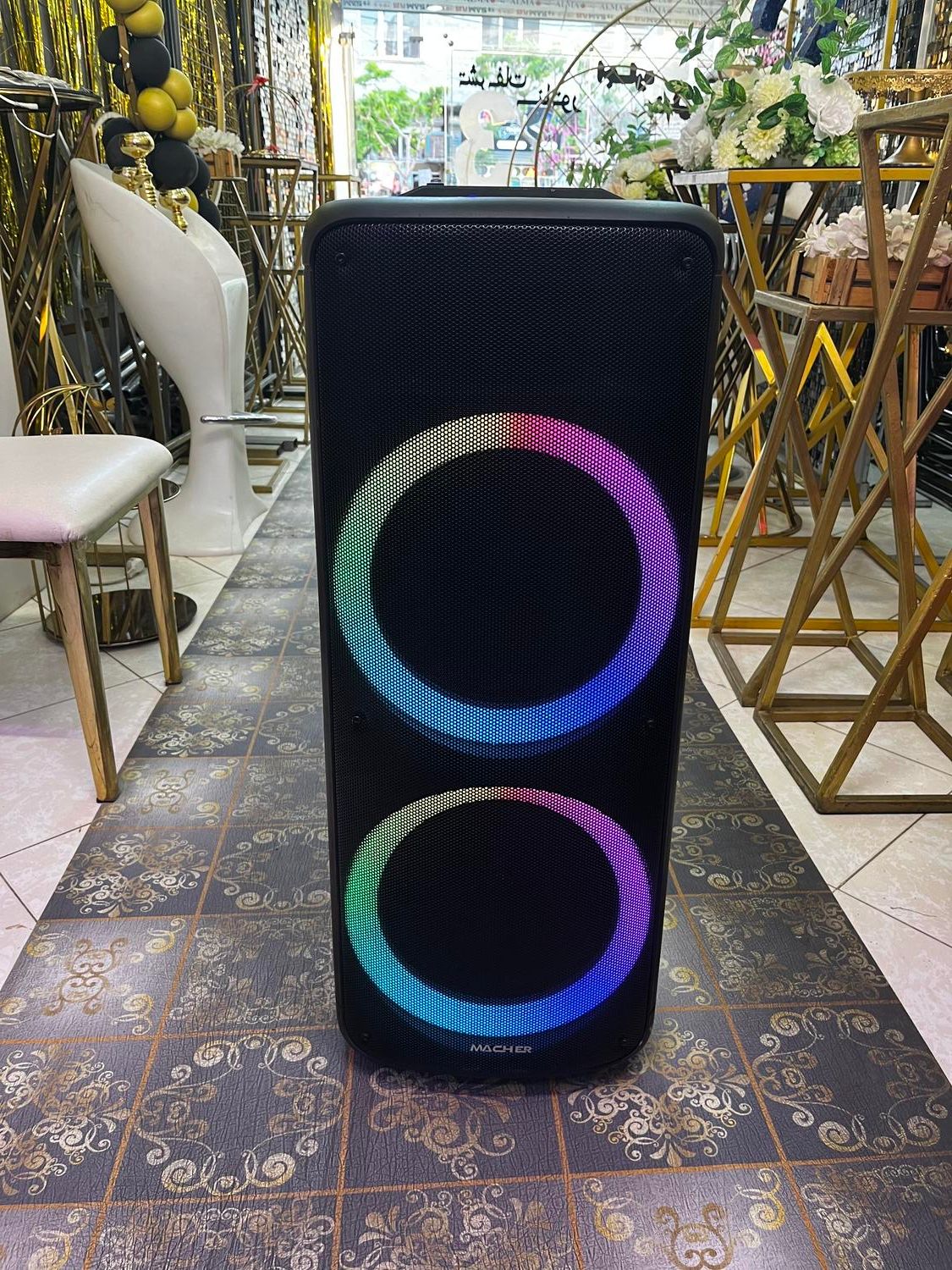 بادکنک آرایی افتتاحیه/ باند،صندلی تاشو|خدمات پذیرایی، مراسم|پرند, فاز ۰|دیوار