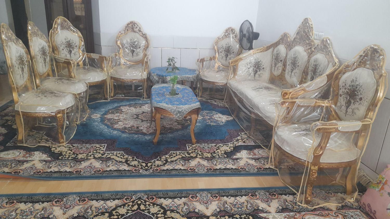 فروش مبل ۹ نفره|مبلمان خانگی و میز عسلی|اصفهان, ارزنان|دیوار