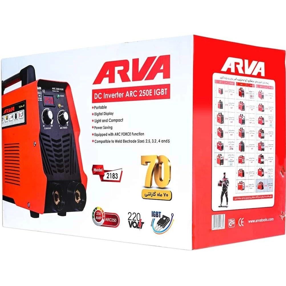 اینورتر ۲۱۸۳ آروا موتور جوش ۲۵۰ آمپر اروا Arva|ماشین‌آلات صنعتی|شیراز, سعدیه شمالی|دیوار