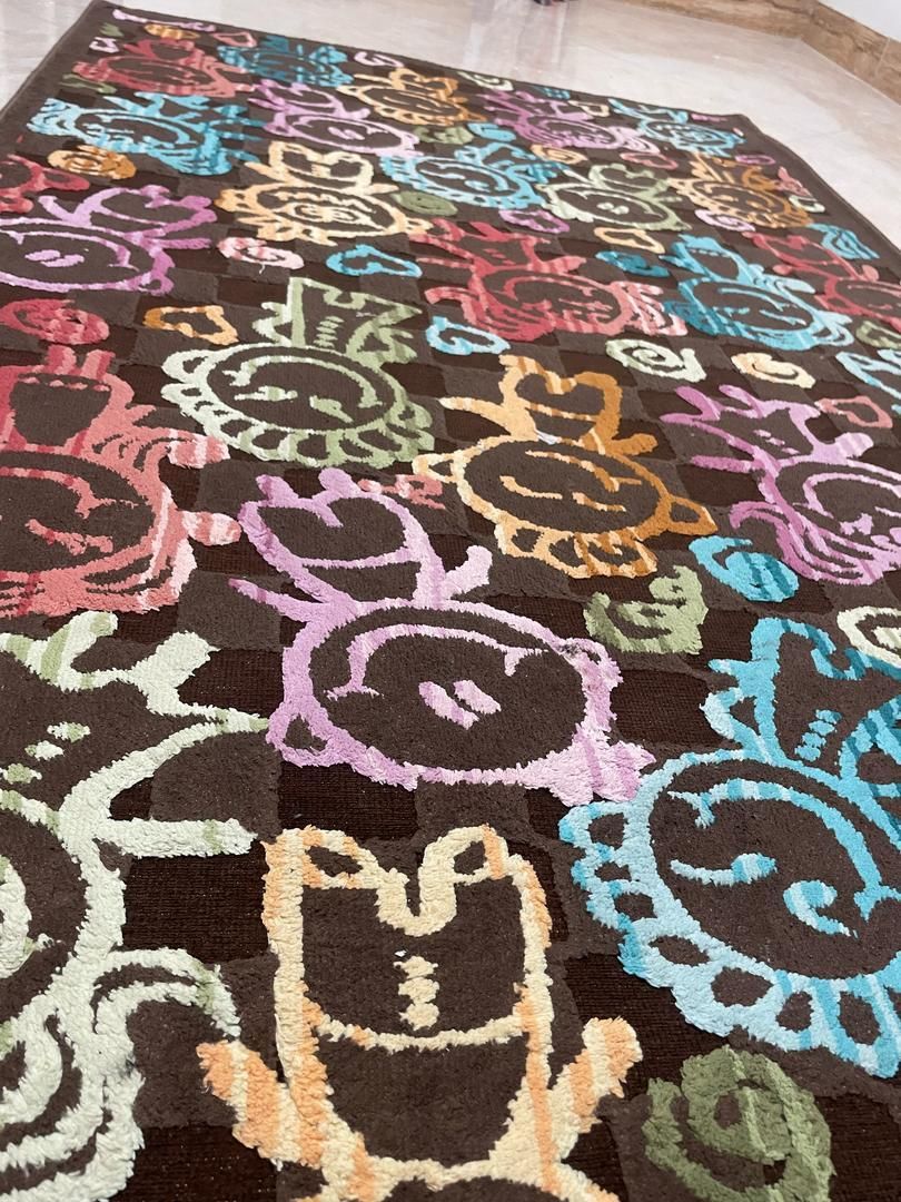 قالیچه کاملا سالم وتمیزبرای اتاق نوجوان|گلیم، جاجیم، گبه|رشت, کوی جام جم|دیوار