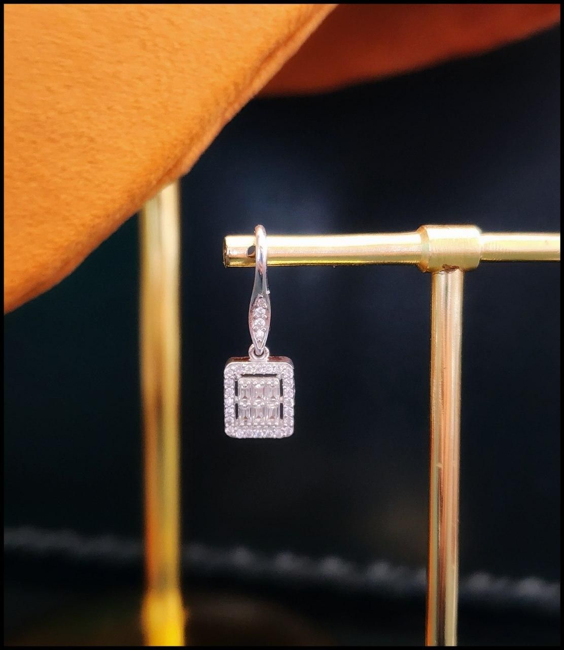 گوشواره نقره میکرو آب طلا قالب طلا کد datis-015|بدلیجات|تبریز, |دیوار