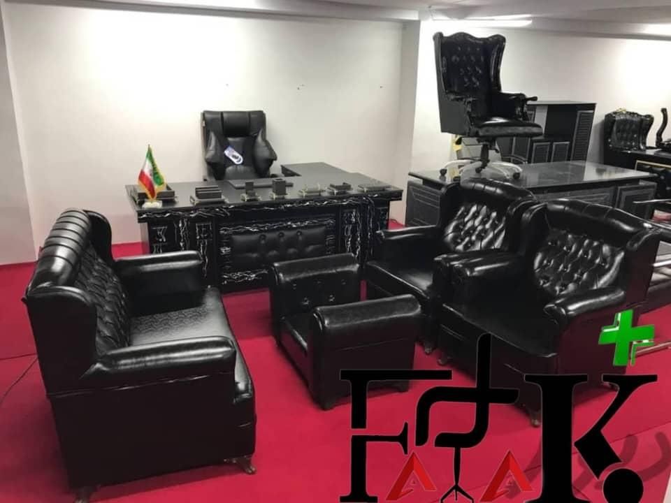میز مدرن اداری مبل پایه ضربدری صندلی مدیریت سناتور|دفتر کار|شهریار, |دیوار