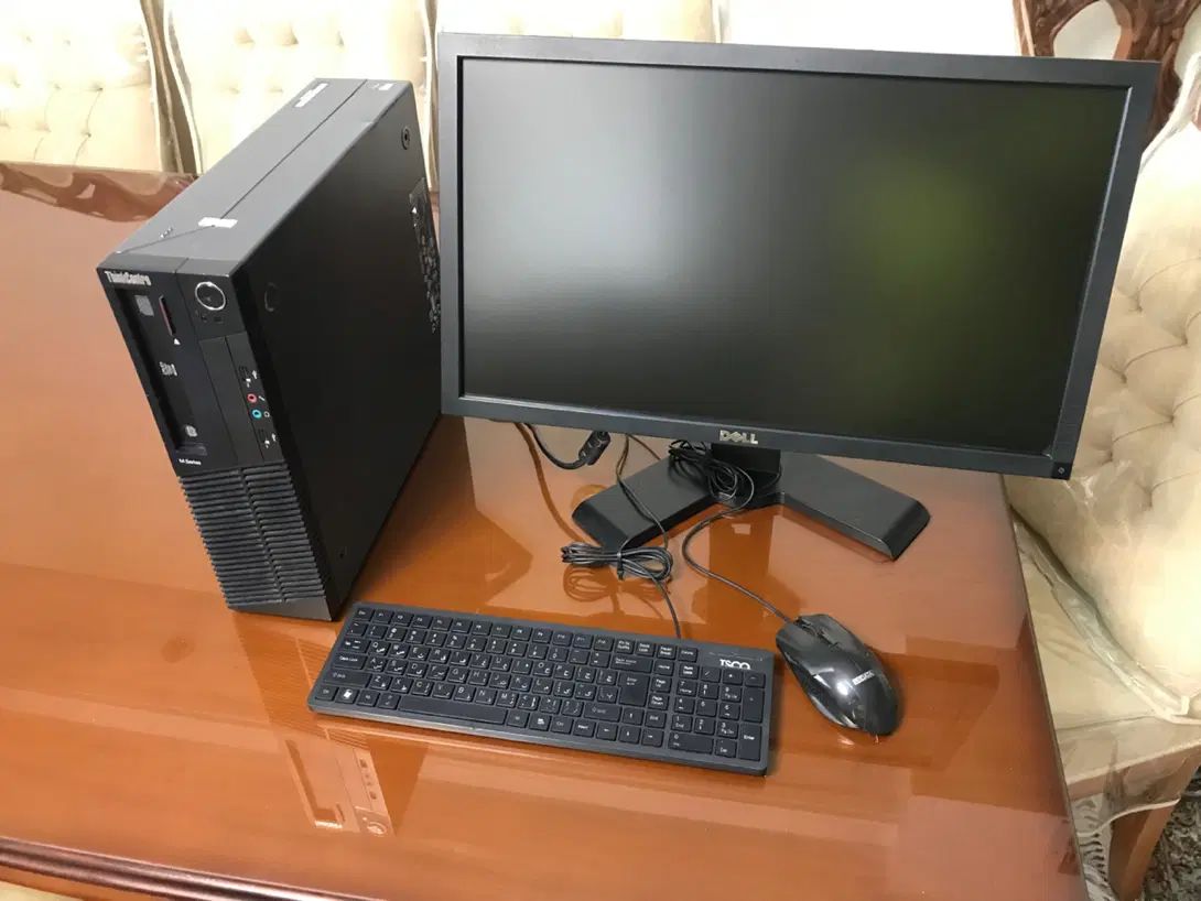 کیس لنوو i5 رم ۸ با مانیتور چرخشی۲۲ دل|رایانه رومیزی|تهران, اقدسیه|دیوار