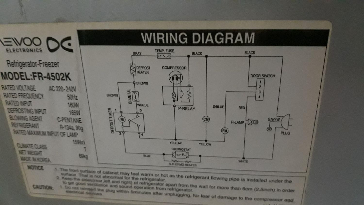 یخچال فریزردووساخت کره بدون پوسیدگی|یخچال و فریزر|رشت, استادسرا|دیوار