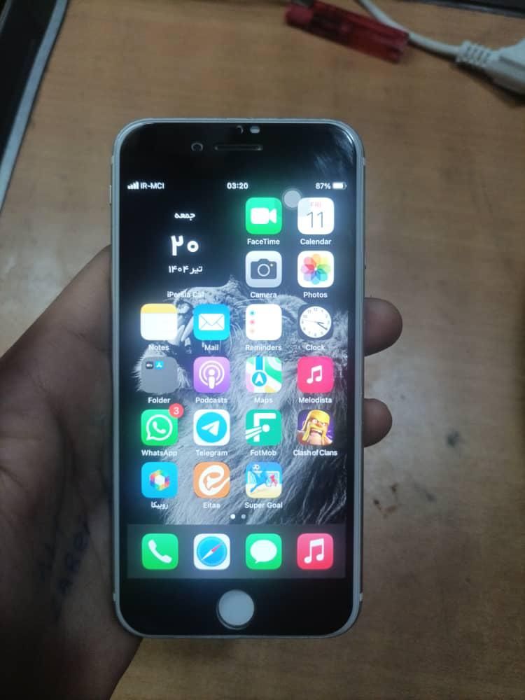 اپل iPhone 6s با حافظهٔ ۶۴ گیگابایت|موبایل|بندر امام خمینی, |دیوار