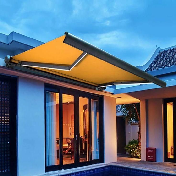 سایبان دستی برقی زنجیری|مصالح و تجهیزات ساختمان|کرج, کوی کارمندان شمالی|دیوار