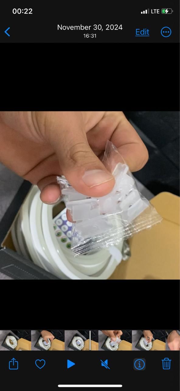 نئون (5متری) برنامه پذیر RGB فولکالر|ریسه و چراغ تزئینی|مشهد, هدایت|دیوار