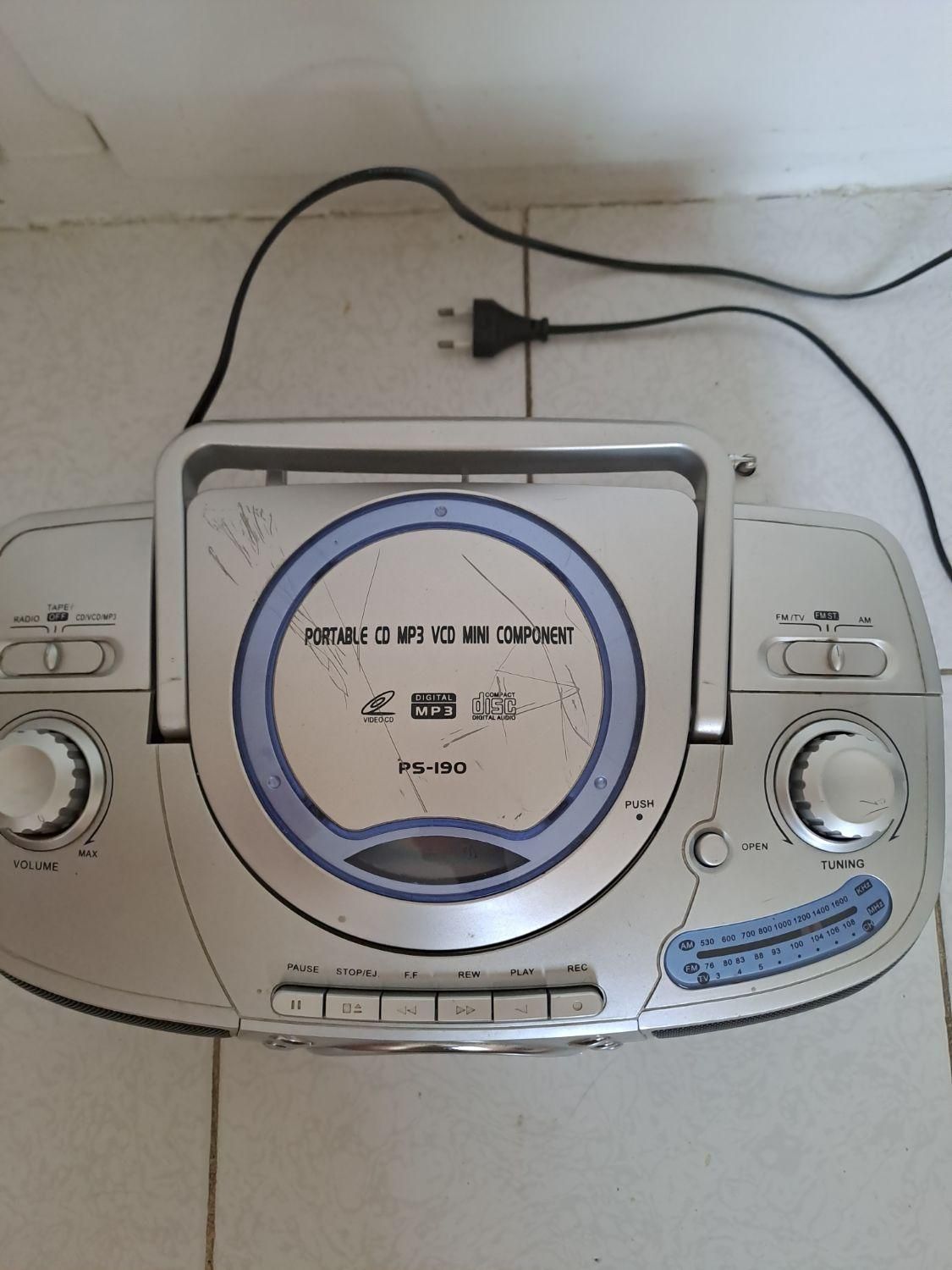 ضبط صوت و رادیو دستی panasoaenic|سیستم صوتی خانگی|تهران, اختیاریه|دیوار