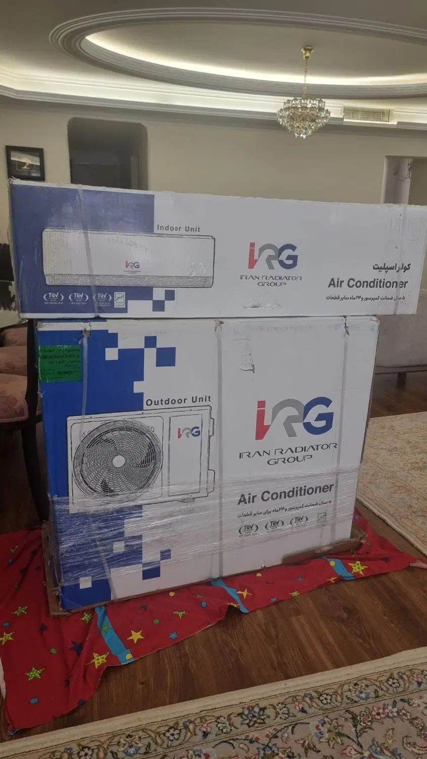 کولر گازی 30000 اینورتر ایران رادیاتور برند IRG|کولر گازی و فن‌کوئل|تهران, هفت حوض|دیوار