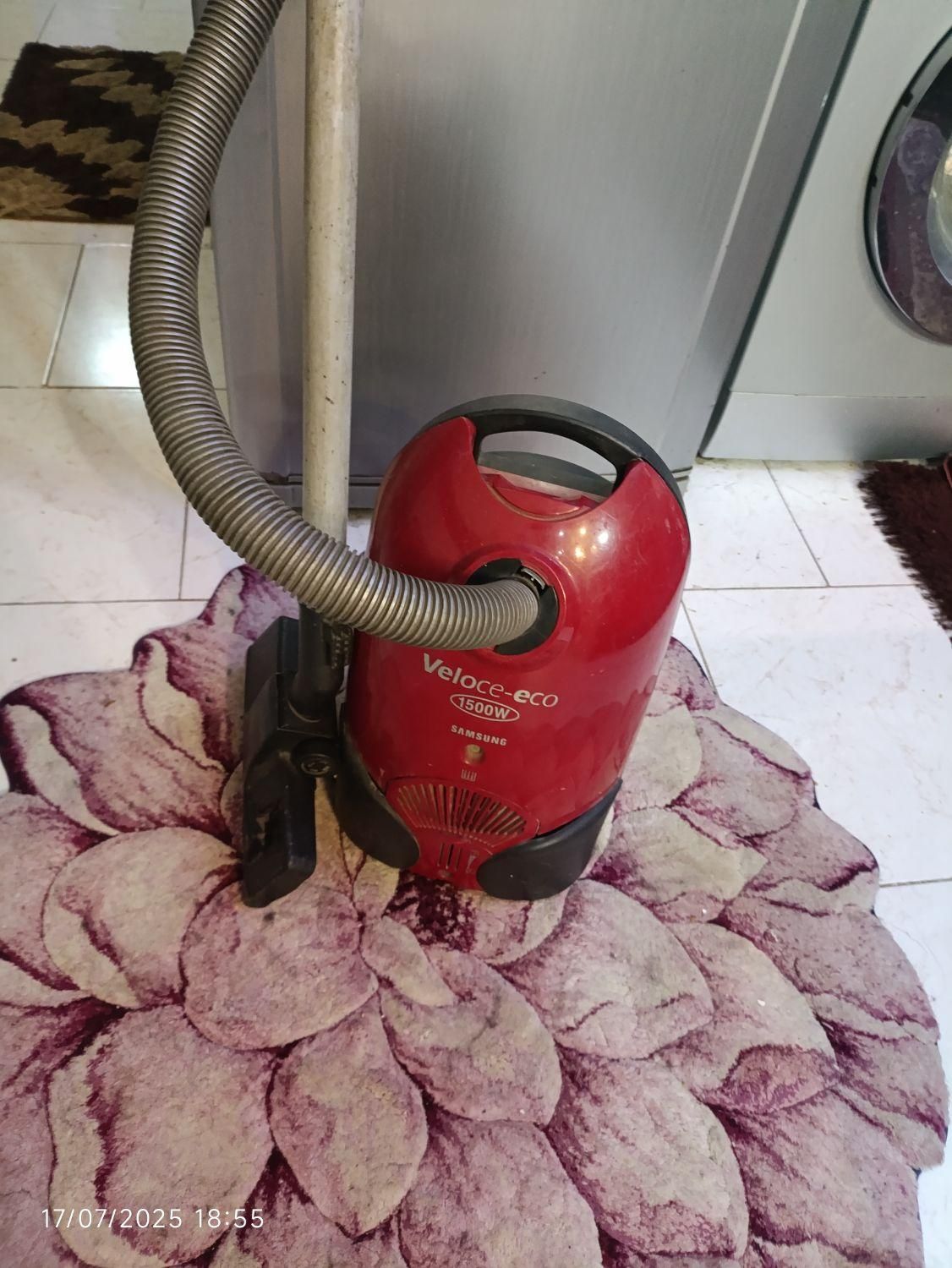 جاروبرقی samsung1500 w سالم|جاروبرقی، جارو شارژی، بخارشو|رشت, پل تالشان|دیوار