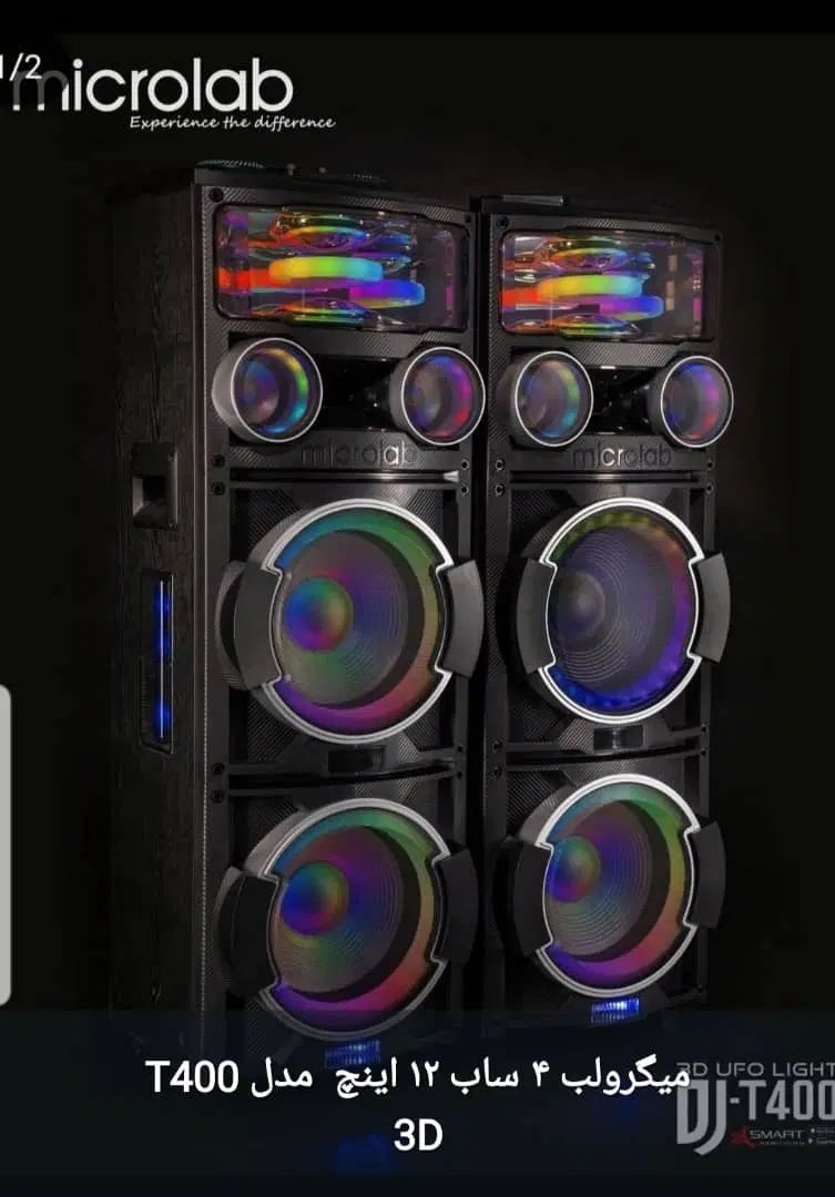 باند و اسپیکر میکرولب سری V  سری Q و T و microlab|سیستم صوتی خانگی|تهران, شمیران‌نو|دیوار