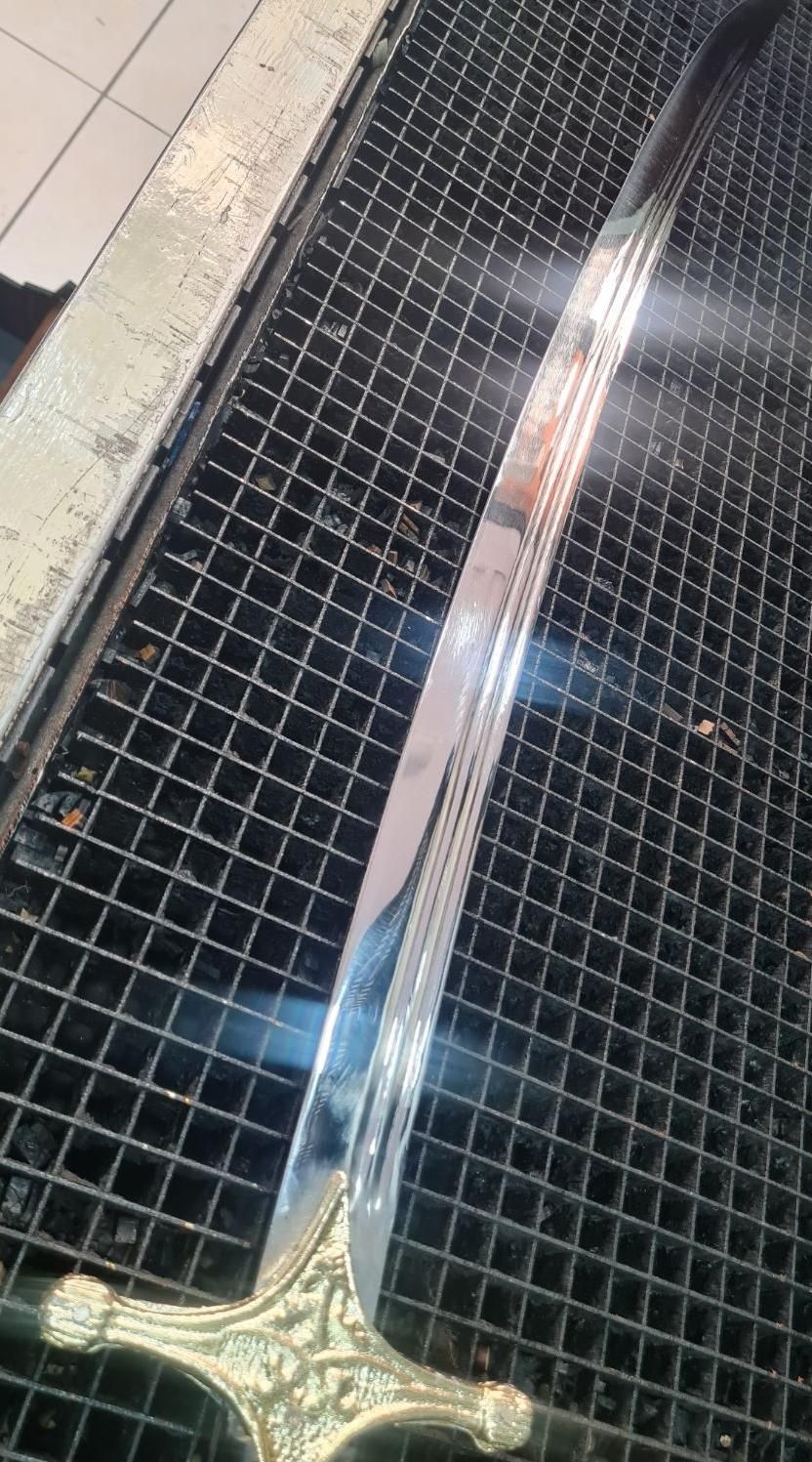 شمشیر کلکسیونی عربی ۱ متری(تیغه فولاد آبدیده)|کوهنوردی و کمپینگ|شیراز, شاهچراغ|دیوار