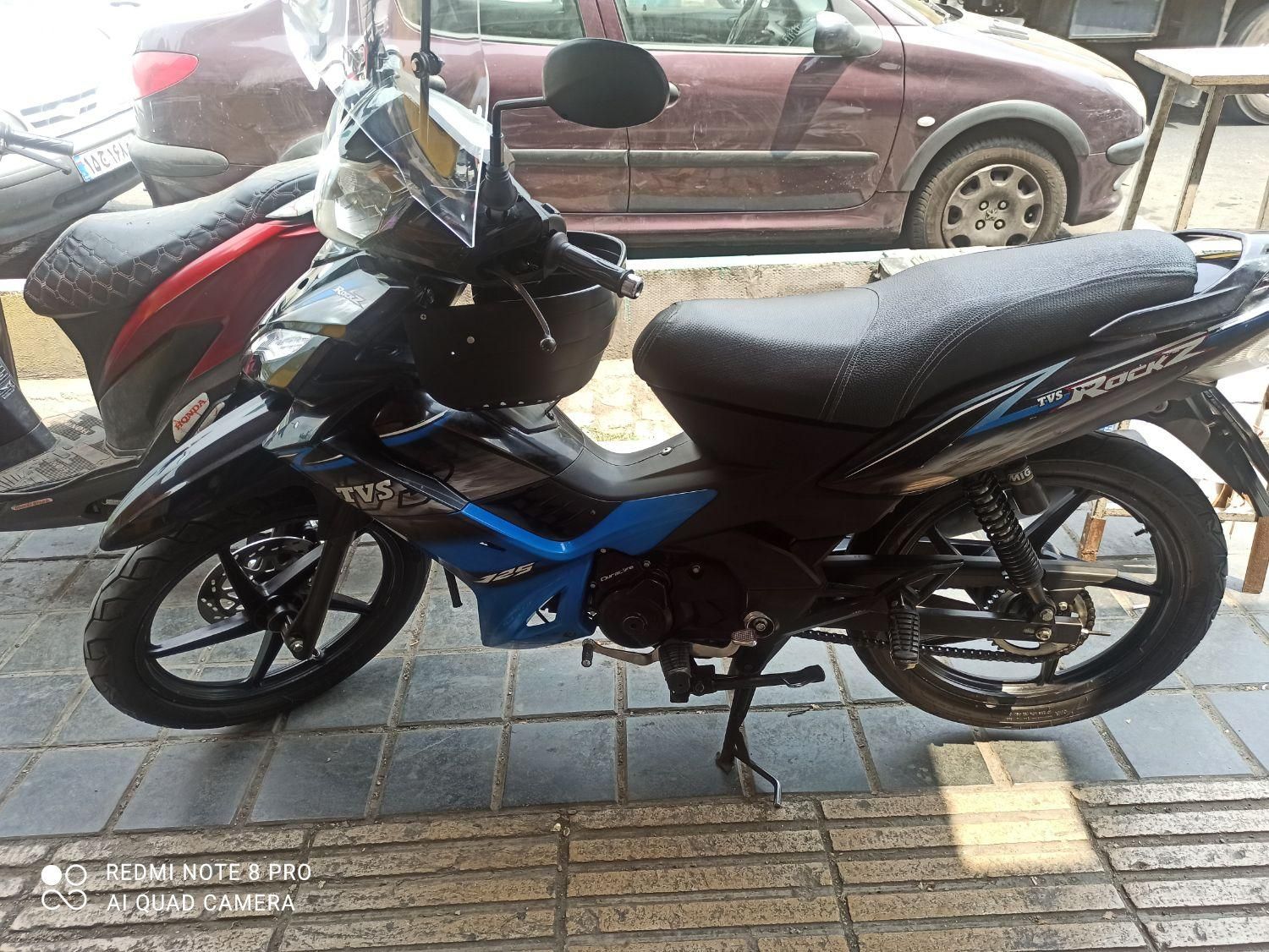 موتور TVS /125سال 1390|موتورسیکلت|تهران, پاسداران|دیوار