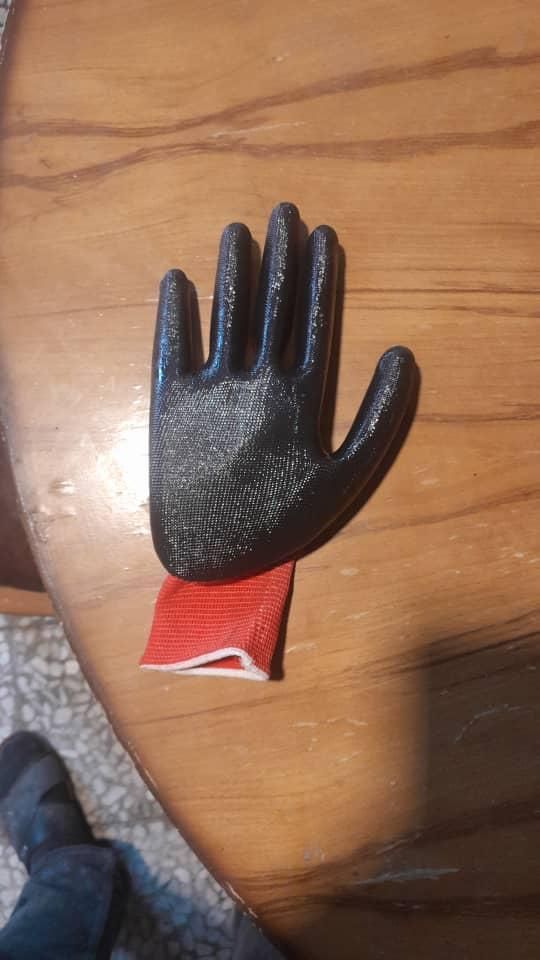 تولید دستکش کار صنعتی|ابزارآلات|اصفهان, باغ فدک|دیوار