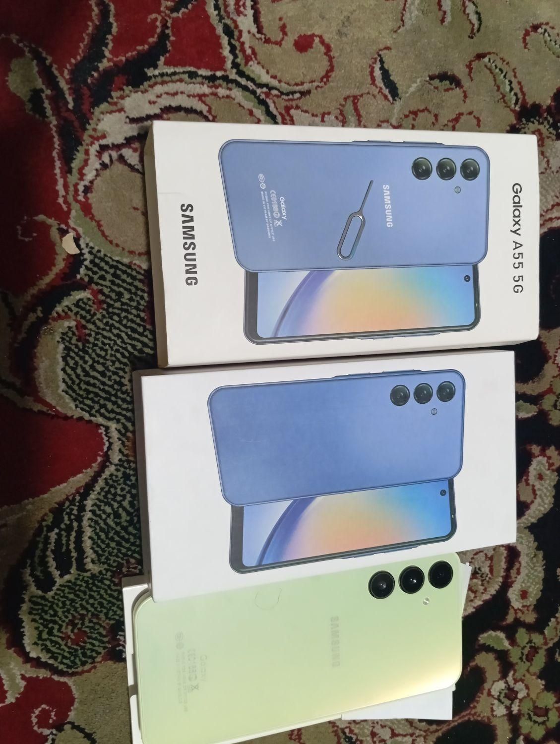 سامسونگ Galaxy A55 با حافظهٔ ۲۵۶ گیگابایت|موبایل|تهران, میرداماد|دیوار