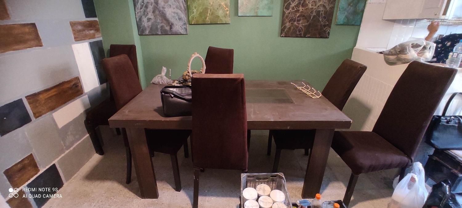 کنسول و اینه و میز ۶ نفره فروش فوری|میز و صندلی غذاخوری|تهران, شیوا|دیوار