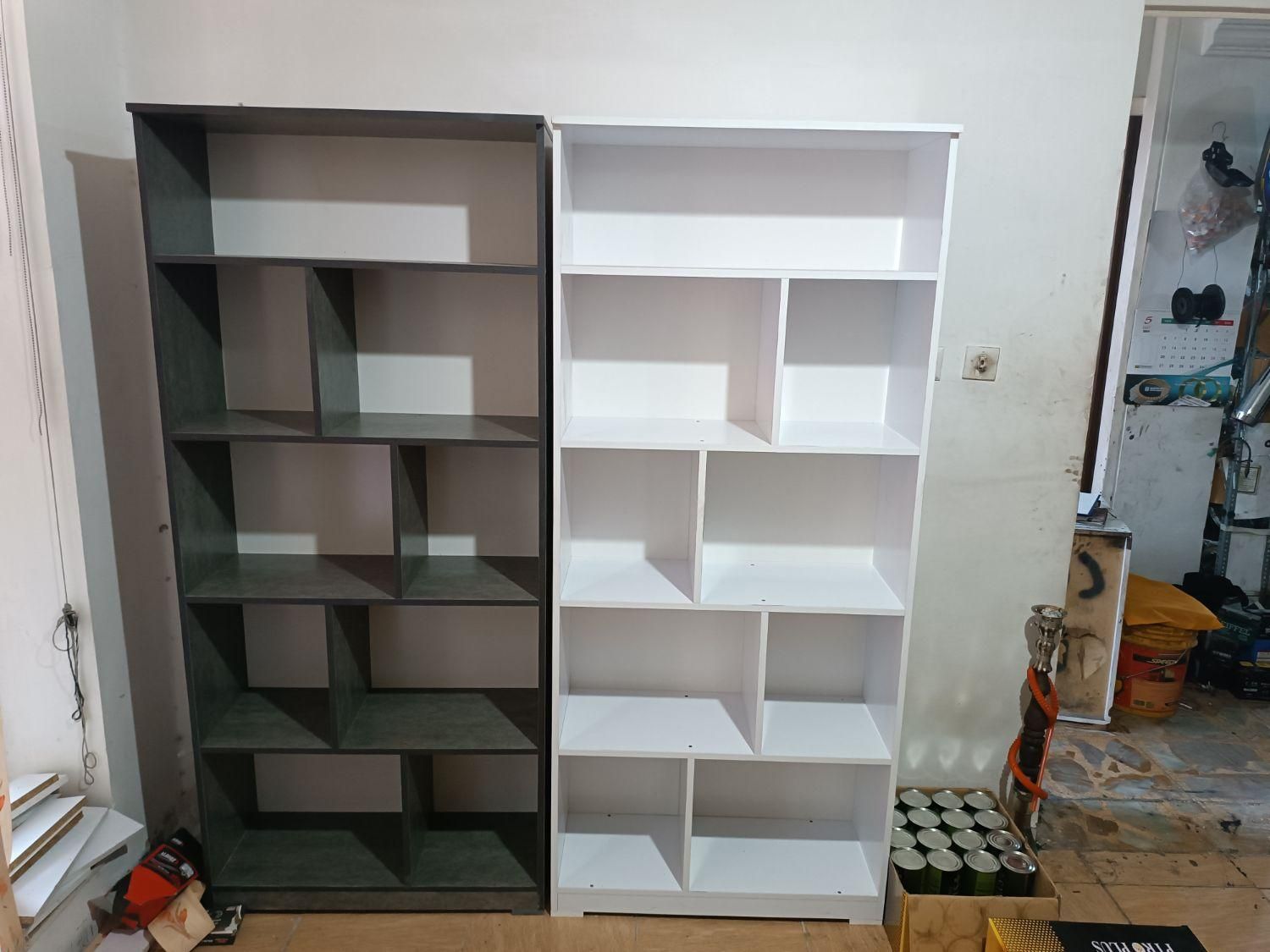 کتابخانه قفسه دکور (تولیدی)|کتابخانه، شلف، قفسه‌های دیواری|شیراز, قالیشویی|دیوار
