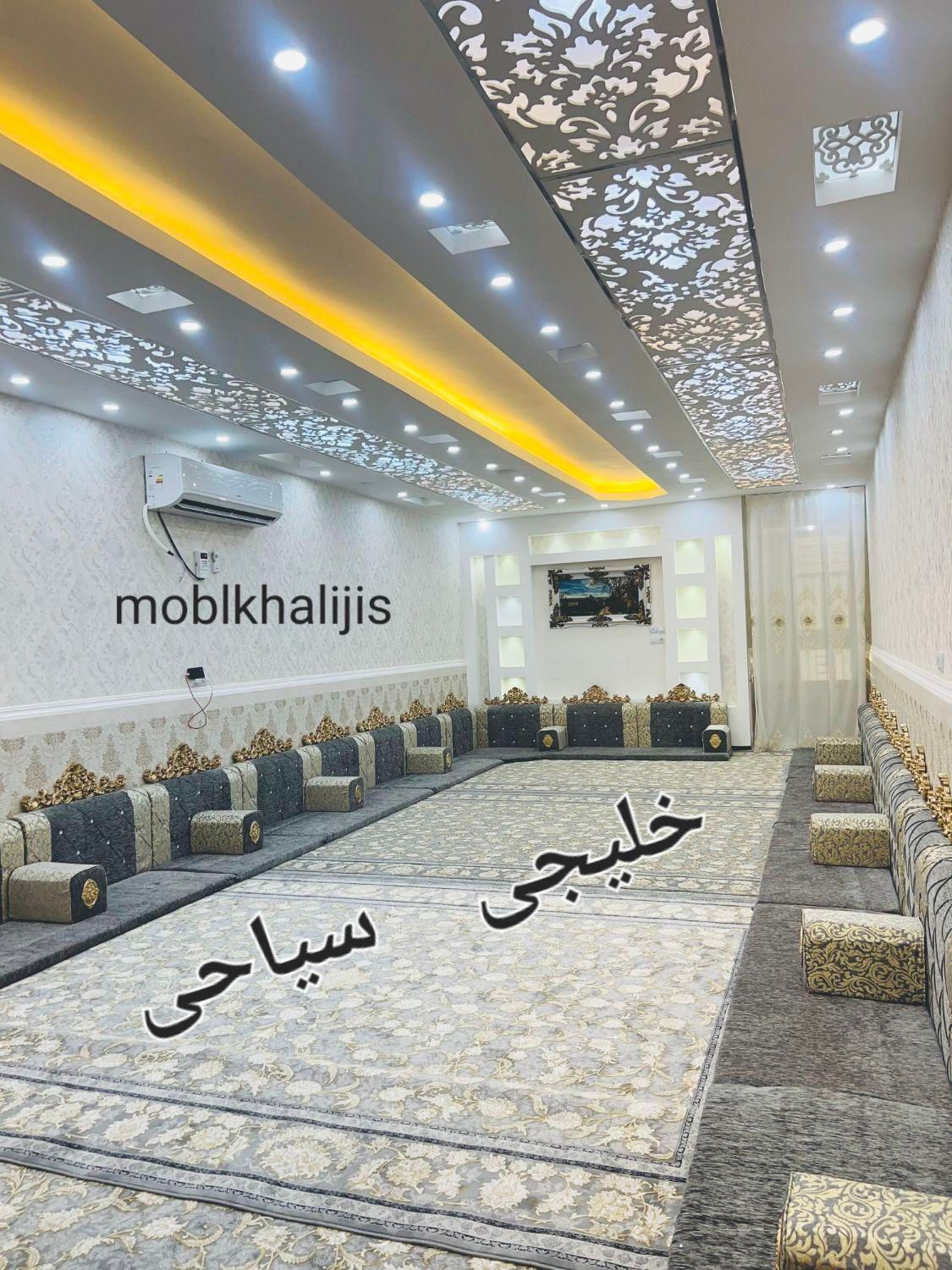 مبل خلیجی پشتی چستر۴۰۰۹سیاحی|مبلمان خانگی و میز عسلی|رامشیر, |دیوار