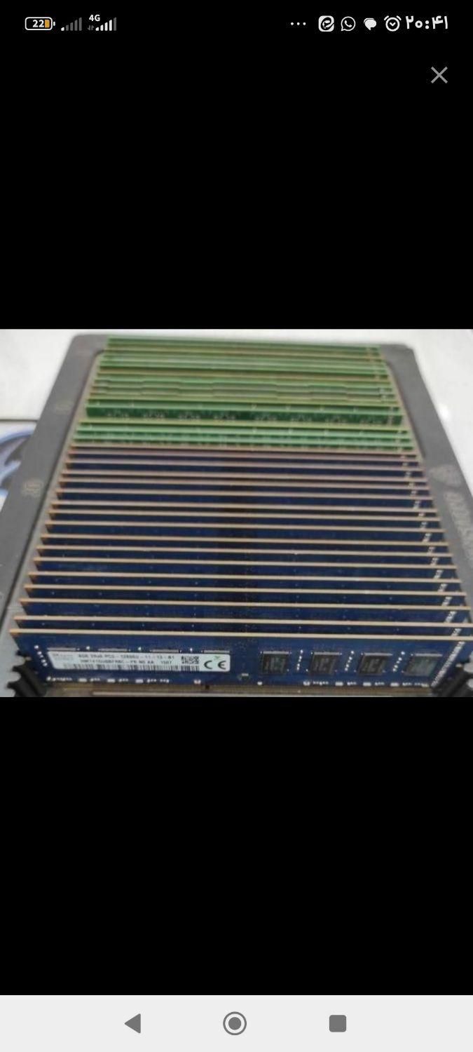 رم کامپیوتر ddr2.ddr3.ddr4 استوک دبی|قطعات و لوازم جانبی رایانه|اهواز, نادری|دیوار