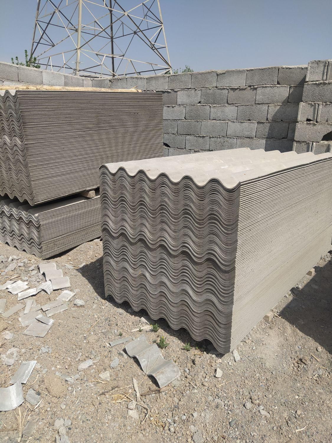 ورق ایرانیت موجدار سیمانی|مصالح و تجهیزات ساختمان|ابریشم, |دیوار