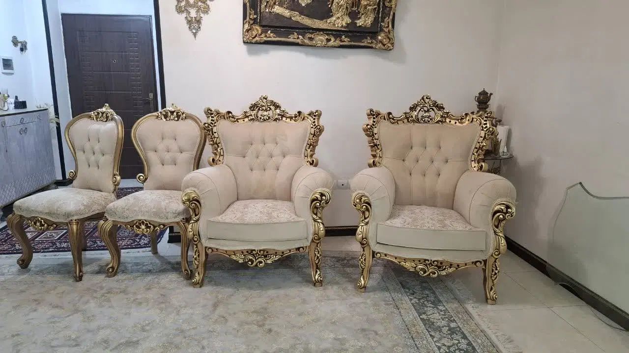مبلمان چوب راش|مبلمان خانگی و میز عسلی|کرج, باغستان|دیوار