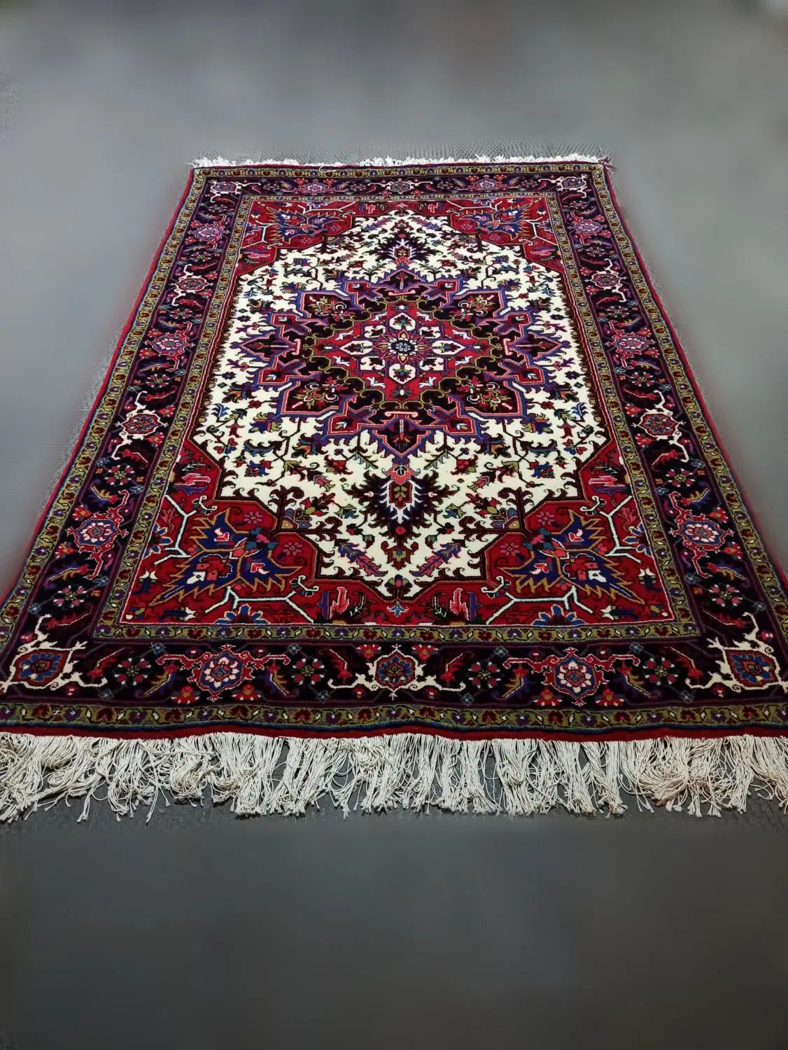 فرش دستبافت نقشه هریس جفت 6 متری (کد15843)|فرش|تبریز, |دیوار